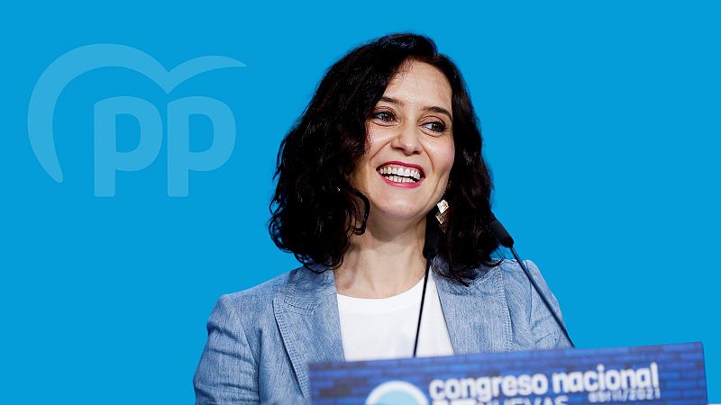 La candidata del PP a la Presidencia de la Comunidad de Madrid, Isabel Díaz Ayuso