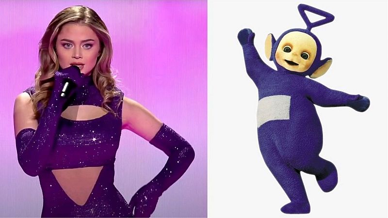 Stefania, representante de Grecia en Eurovisión 2021, comparada con los Teletubbies y las Winx Stefania, representante de Grecia en Eurovisión 2021, comparada con los Teletubbies y las Winx