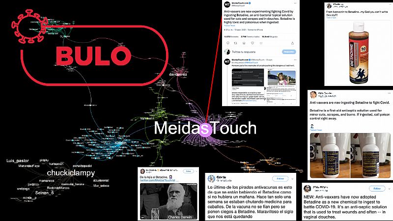 El análisis de redes que hemos realizado muestra que el principal causante de la tendencia es el tuit de MeidasTouch El análisis de redes que hemos realizado muestra que el principal causante de la tendencia es el tuit de MeidasTouch