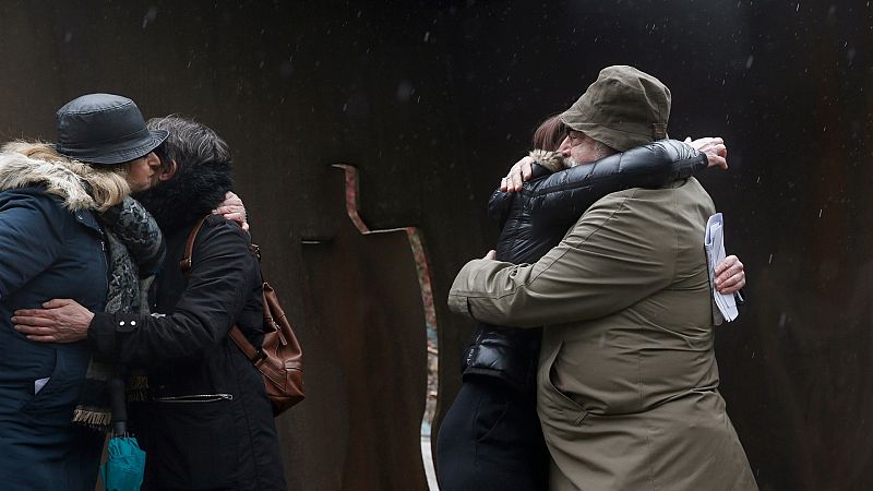 Fotografía fechada en febrero de 2017 durante un acto en memoria de Joseba Pagazaurtundua, asesinado por ETA en 2003. Fotografía fechada en febrero de 2017 durante un acto en memoria de Joseba Pagazaurtundua, asesinado por ETA en 2003.