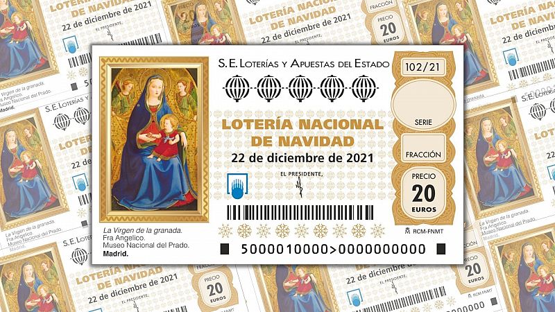 Todos los detalles de la pintura que ilustra el décimo de la Lotería de Navidad 2021