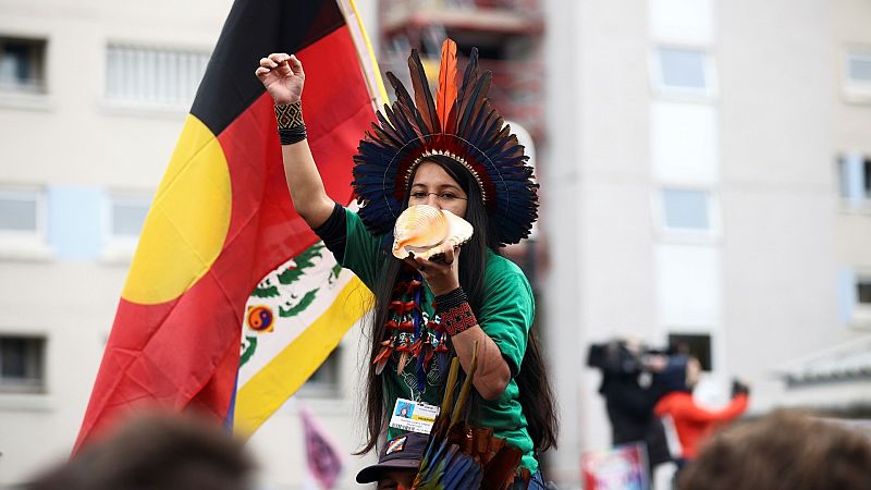 Las mujeres indígenas han estado muy presentes dentro de la COP y también en las protestas en Glasgow