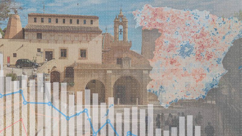 Datos de la despoblación en España