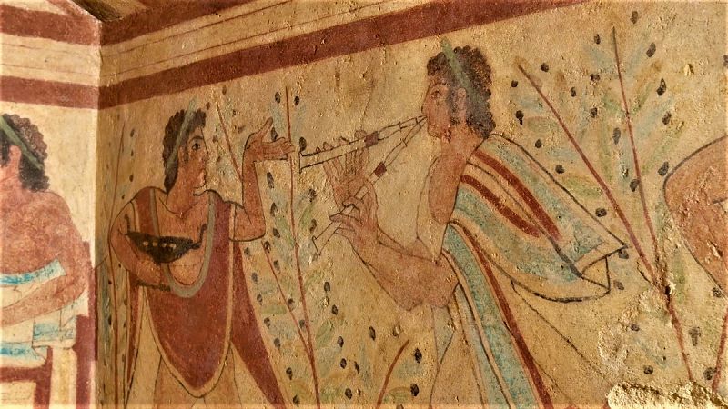 Pinturas etruscas