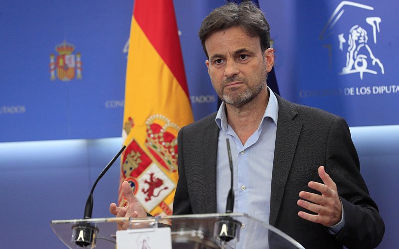 El portavoz del Podemos, Jaume Asens