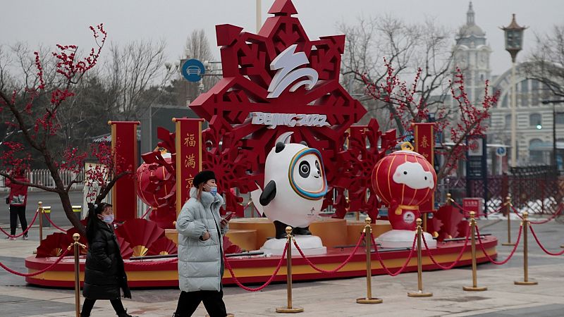 En Pekín se preparan para los Juegos de Invierno que arrancan el día 4 de febrero.