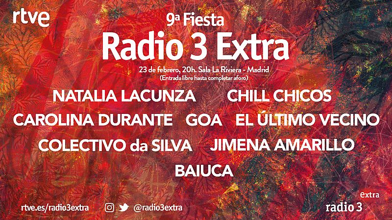 fiesta radio 3 extra cartel 2022 fiesta radio 3 extra cartel 2022