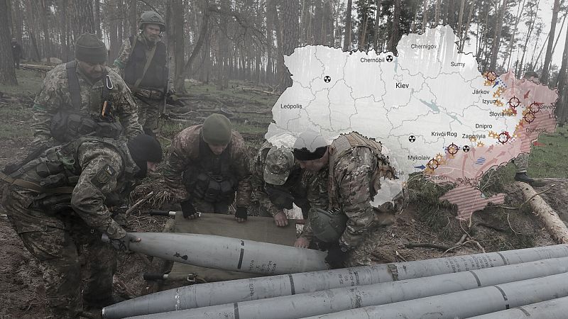 Los mapas de la decimonovena semana de la guerra de Ucrania