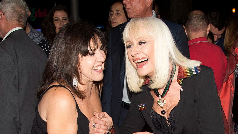 Loles León y Raffaella Carrà Loles León y Raffaella Carrà