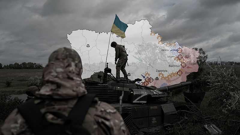 Los mapas de la semana 31 de guerra en Ucrania