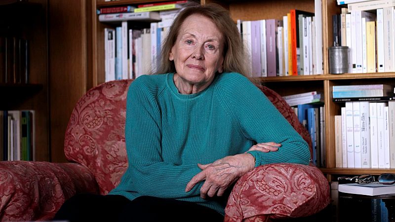 Annie Ernaux, ganadora del Premio Nobel de Literatura 2022