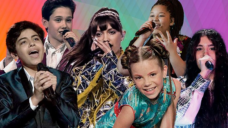 Dino, Maria Isabel, Vincenzo, Destiny, Viki y Malèna, ganadores de Eurovisión Junior