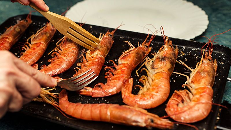 Cómo hacer gambones a la plancha para Navidad Cómo hacer gambones a la plancha para Navidad