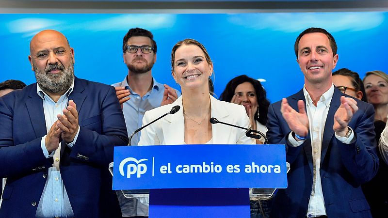 El PP recupera Baleares:La candidata del PP al Govern Balear Marga Prohens en la sede del partido