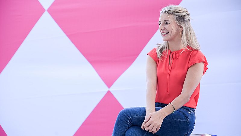 La candidata de Sumar y vicepresidenta segunda, Yolanda Díaz, en un acto reciente La candidata de Sumar y vicepresidenta segunda, Yolanda Díaz, en un acto reciente