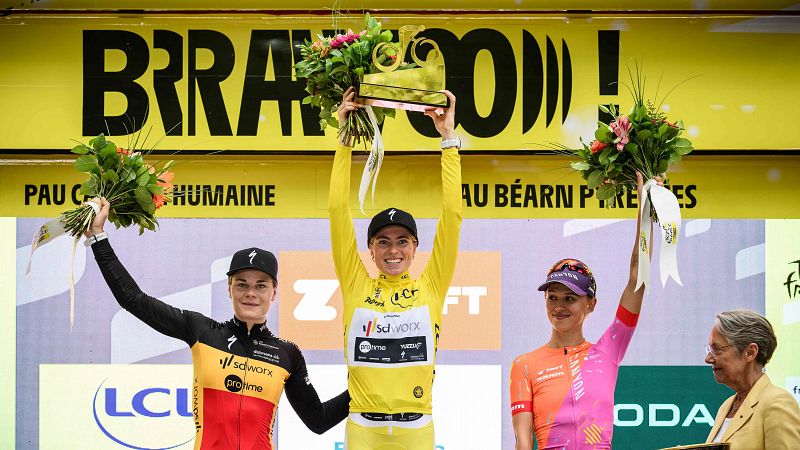 Demi Vollering consigue la victoria final en el Tour de Francia Femenino 2023