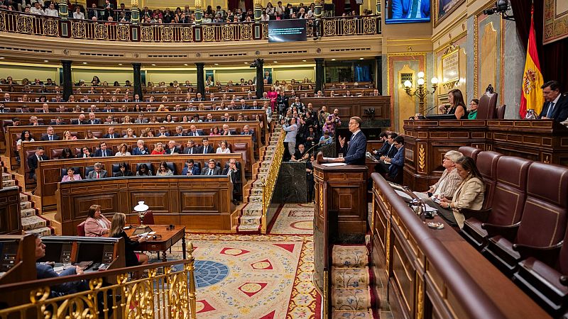 Discurso de Feijóo en la investidura en 10 frases: El líder del PP durante su intervención Discurso de Feijóo en la investidura en 10 frases: El líder del PP durante su intervención