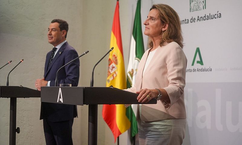 Moreno pospone la ley de regadíos de Doñana y anuncia una mesa de diálogo con el Gobierno central