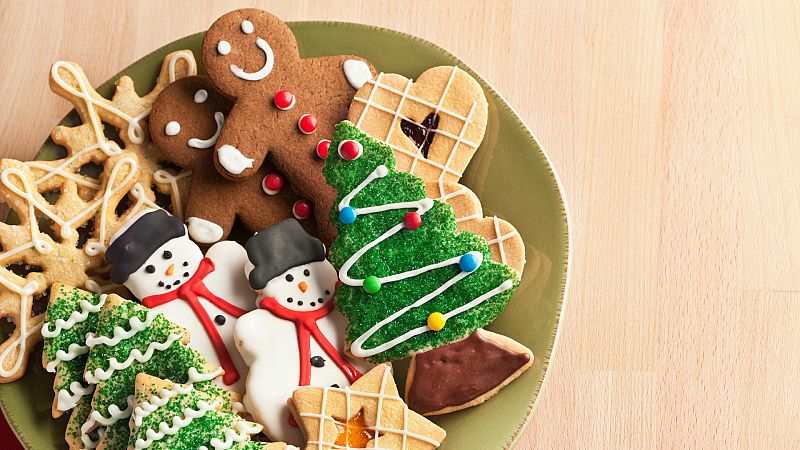 Recetas para hacer galletas de Navidad