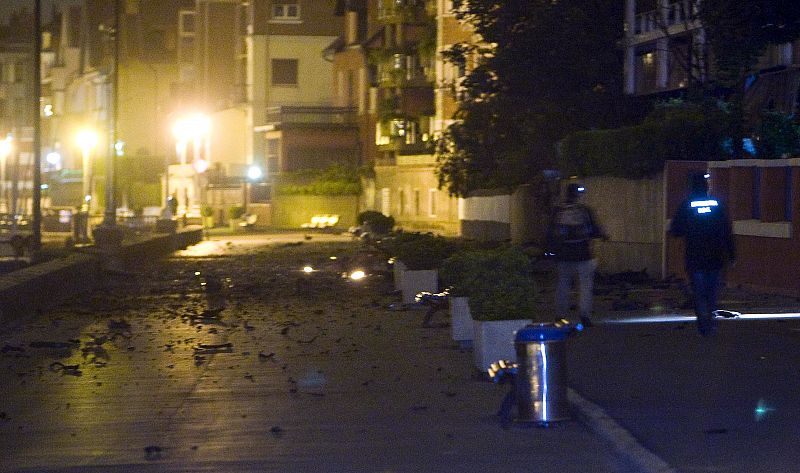 Explota una furgoneta-bomba en Getxo 4