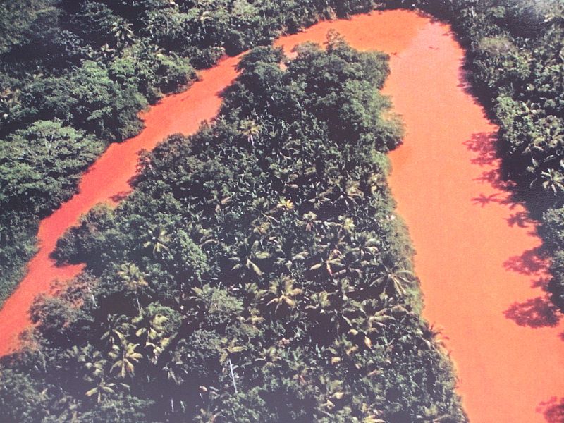 El Río agua de Panamá