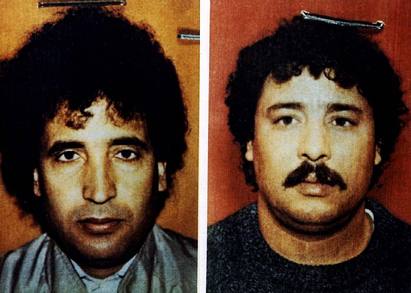 Los acusados por los atentados de Lockerbie