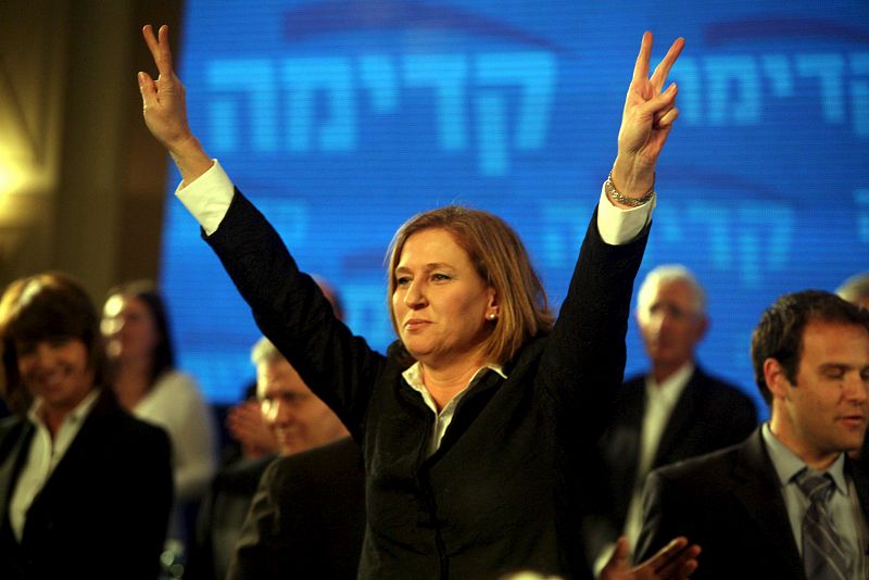 Tzipi Livni, líder de Kadima y ministra de Asuntos Exteriores, ha ganado las elecciones por un estrecho margen, que hace difícil que pueda formar gobierno.