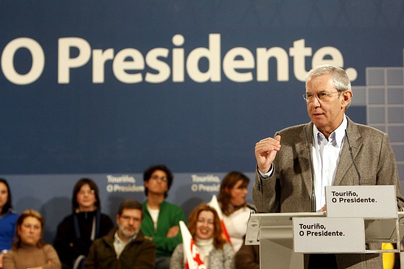 Mitin del PSdeG en el auditorio de Cangas de Morrazo.