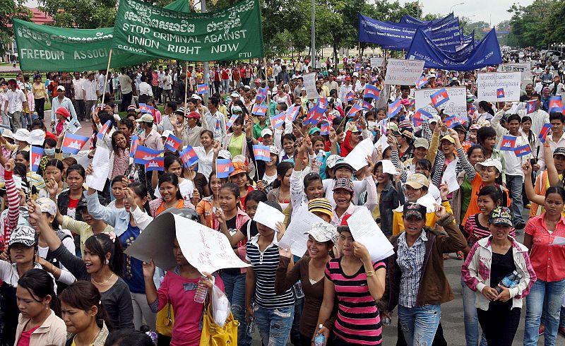 DÍA INTERNACIONAL DEL TRABAJO EN PHNOM PENH