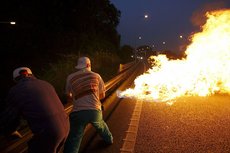 Primeras reacciones ante la huelga del sector del metal