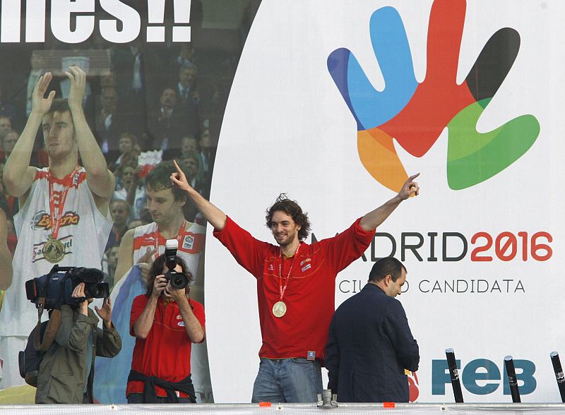 CELEBRACIÓN DE LA SELECCIÓN ESPAÑOLA