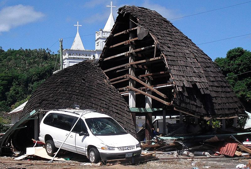 Un tsunami en las islas Samoa causa decenas de muertos