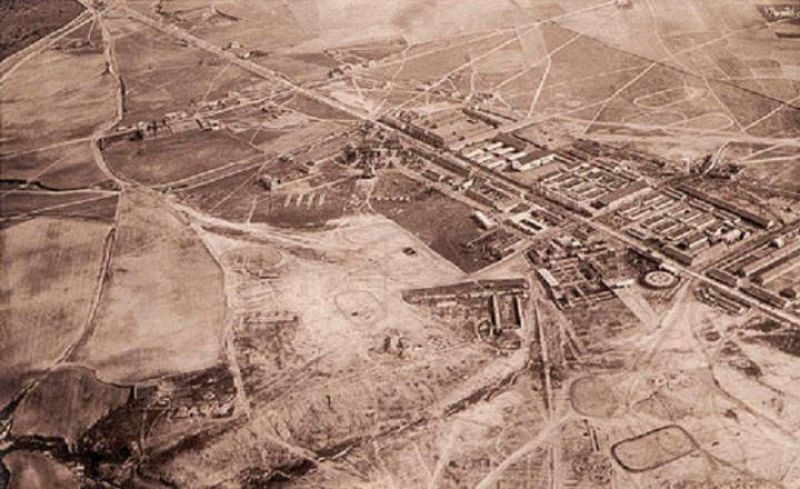  Vista aérea del barrio de Campamento (1930)