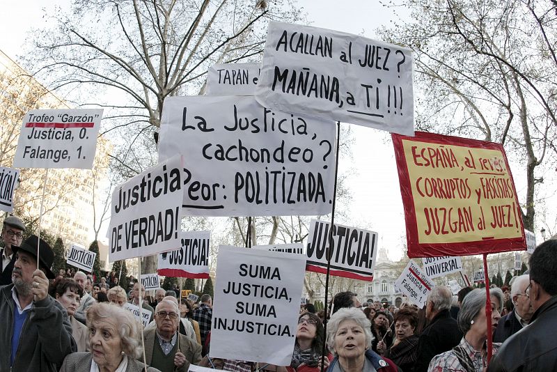 MANIFESTACIÓN EN APOYO A GARZON