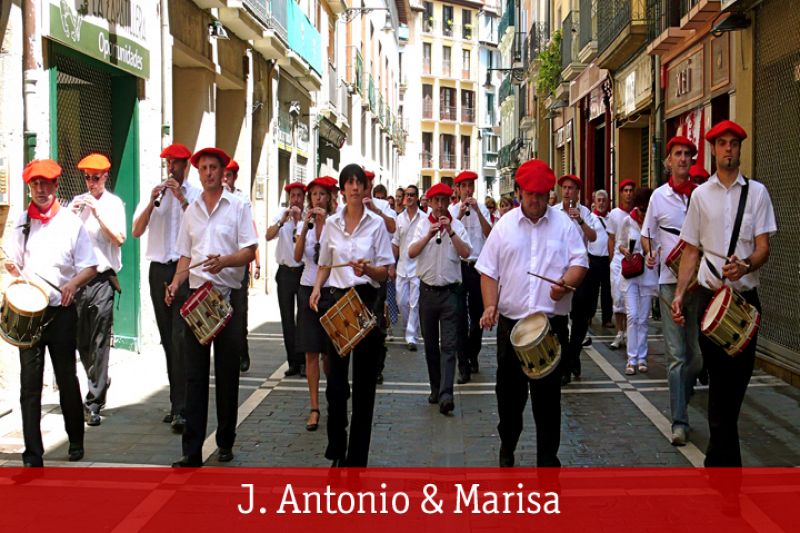 Sanfermines 2010: J. Antonio & Marisa