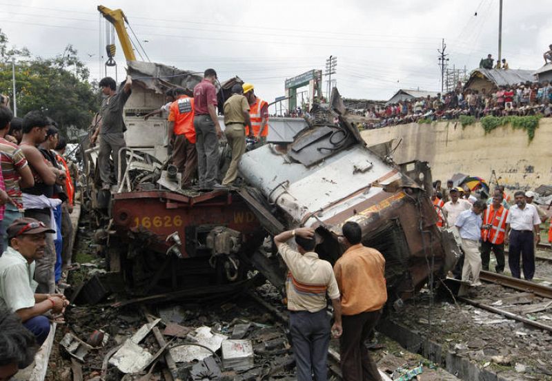 Brutal accidente de tren en India | 3