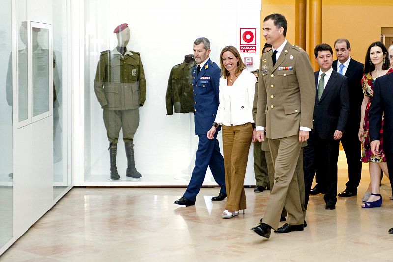 EL PRÍNCIPE HA PRESIDIDO LA INAUGURACIÓN DEL MUSEO EN EL ALCÁZAR DE TOLEDO