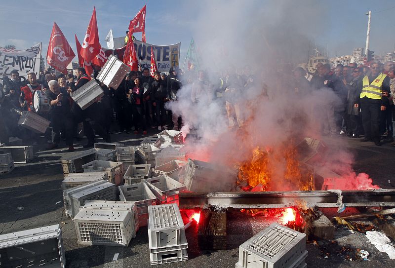 Protestas en Francia