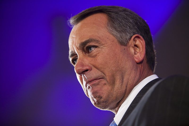 Este hombre, el republicano John Boehner, número tres del gobierno de EE.UU. y nuevo Speaker de la Cámara de Representante, no ha podido reprimir las lágrimas al agradecer a sus simpatizantes que le hayan votado.