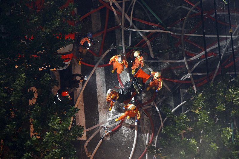 Al menos 90 personas han resultado heridas en el siniestro