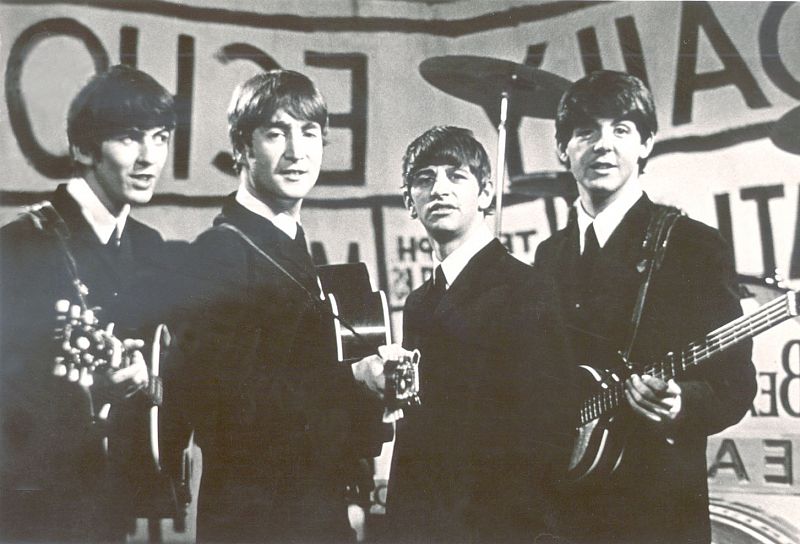 George, John, Ringo y Paul, en una imagen de la primera etapa de los Beatles.