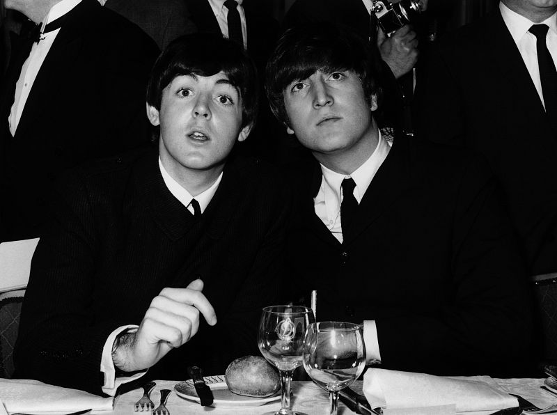 Paul McCartney y John Lennon