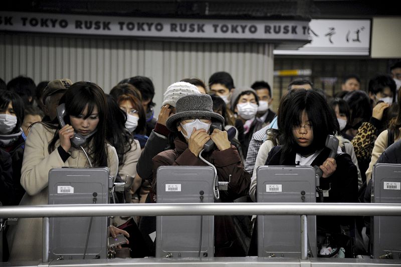 TOKIO, SIN TREN NI METRO