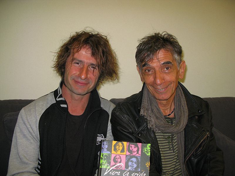 Edmond Baudoin y Jean-Marc-Troubel, autores de 'Viva la vida'