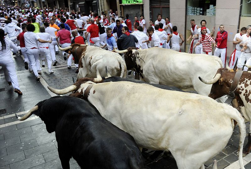 Tercer encierro San Fermín 2011