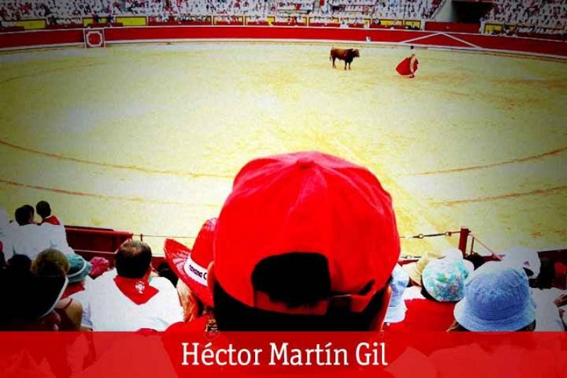 Disfrutando de los toros