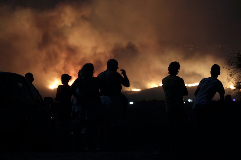 INCENDIO FORESTAL EN MIJAS