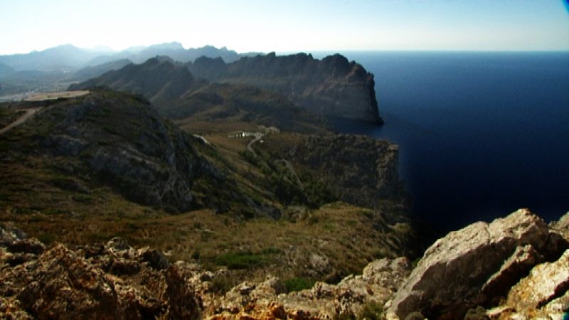 Vista desde el Cabo de Formentor hacia el sur
