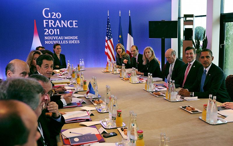 Reunión de los líderes del G-20 sobre la crisis de deuda de la UE