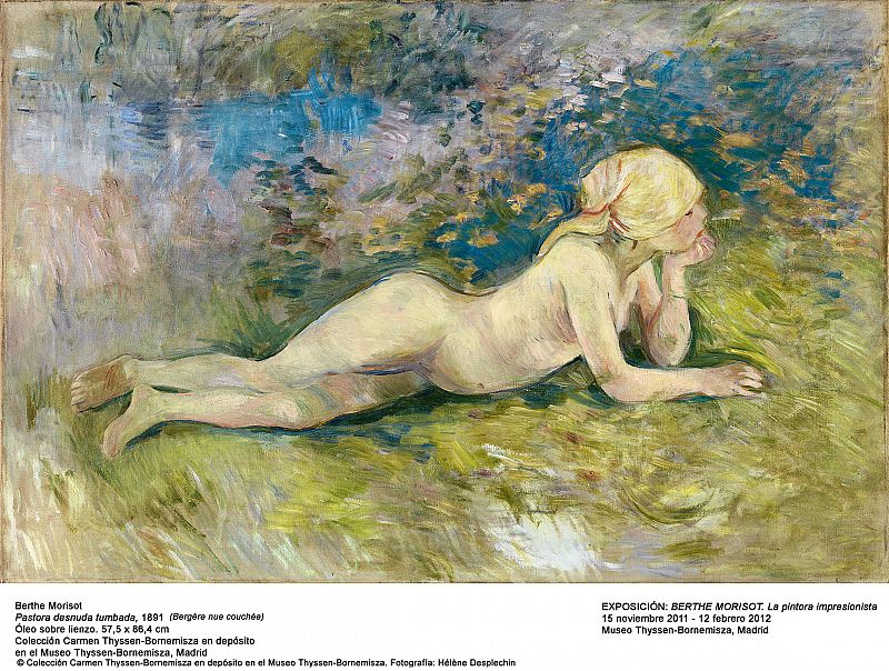 'Pastora desnuda tumbada' (1891). Colección Carmen Thyssen-Bornemisza
